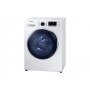 Samsung WD8NK52E0AW/ET lavasciuga slim a caricamento frontale Crystal Clean™ 8/5 kg Classe C/F 1200 giri/min, Porta blu + Pane