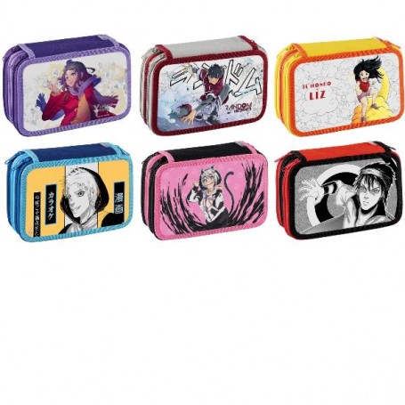 ASTUCCIO 3 SCOMPARTI MANGA ASSORTIT