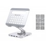 Conceptronic DONN26G carrello e supporto multimediale Argento Tablet