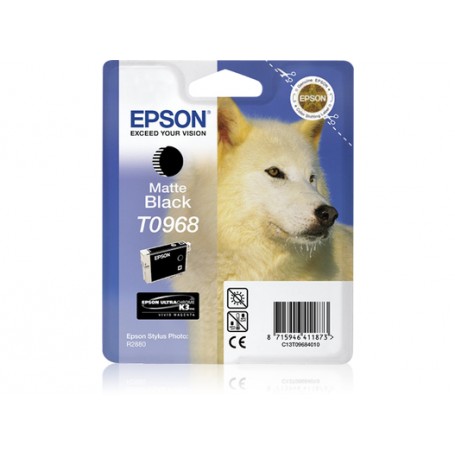 Epson T0968 cartuccia d'inchiostro 1 pz Originale Resa standard Nero