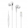 IN EAR STEREO EARPHONES USB-C WH