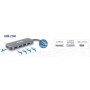 D-Link DUB-2340 hub di interfaccia USB tipo-C 5000 Mbit/s Grigio