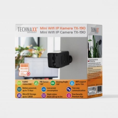 IP CAMERA INT WIFI MINI TX-190