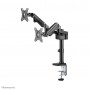 FULL MOTION MONITOR DESK MOUNT FOR 17-27 BLACK