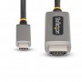 StarTech.com Cavo adattatore USB-C a HDMI da 2m, 8K 60Hz, 4K 144Hz, HDR10, cavo convertitore video da USB Type-C a HDMI 2.1, Com