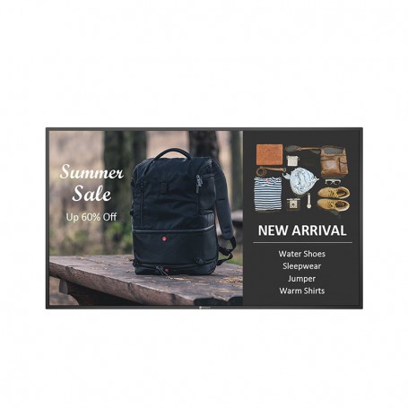 AG Neovo QM-4302 Pannello piatto per segnaletica digitale 108 cm (42.5") IPS 400 cd/m² 4K Ultra HD Nero 24/7