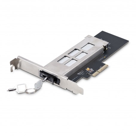 StarTech.com Rack rimovibile per SSD M.2 NVMe a PCIe x4 / Backplane mobile per slot di espansione PCI Express, Installazione sen