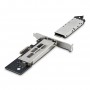 StarTech.com Rack rimovibile per SSD M.2 NVMe a PCIe x4 / Backplane mobile per slot di espansione PCI Express, Installazione sen