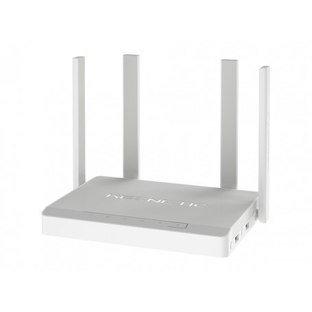 Keenetic KN-1011 router wireless Gigabit Ethernet Dual-band (2.4 GHz/5 GHz) Grigio, Bianco