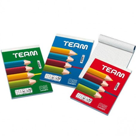 CF10 BLOCCHI TEAM A5 5M 50F 50GR