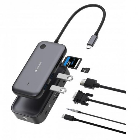 VERBATIM SHARE MY SCREEN USB-C WIRELESS ADAP 1080P