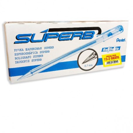 CF12+2 PENNA SFERA SUPERB 0.7 BLU