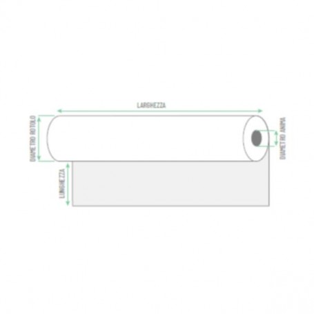 CF2 ROTOLO PLOTTER 90GR 62,5 X 50