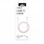 USB-C TO USB-C 1.5M PK COTTON