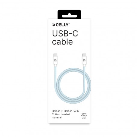 USB-C TO USB-C 1.5M LB COTTON