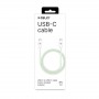 USB-C TO USB-C 1.5M GN COTTON