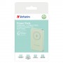 Verbatim Charge 'n' Go Polimeri di litio (LiPo) 10000 mAh Carica wireless Verde