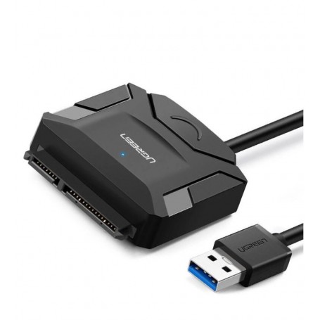 Ugreen 20611 adattatore per inversione del genere dei cavi USB 3.0 SATA III Nero