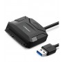 Ugreen 20611 adattatore per inversione del genere dei cavi USB 3.0 SATA III Nero