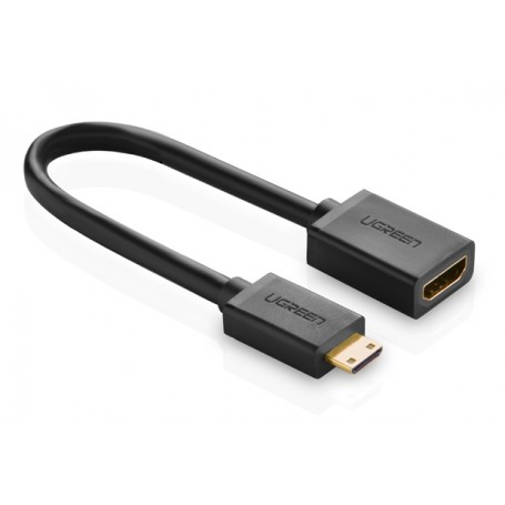 Ugreen 20137 cavo HDMI Mini-HDMI Nero, Oro