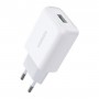 Ugreen 10133 Caricabatterie per dispositivi mobili Smartphone Bianco USB Ricarica rapida Interno