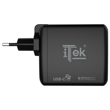 itek ITSCWUC60 Caricabatterie per dispositivi mobili Universale Nero AC Ricarica rapida Interno