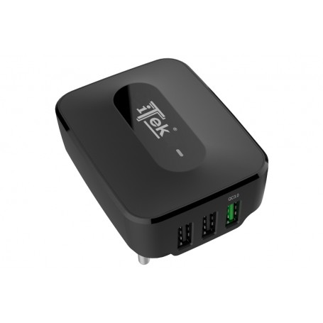 itek ITSCW3U25 Caricabatterie per dispositivi mobili Universale Nero AC Ricarica rapida Interno