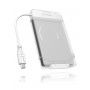 ICY BOX IB-AC703-C Box esterno HDD/SSD Translucent, Bianco 2.5"