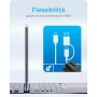 ICY BOX IB-2914MSCL-C31 USB 3.2 Gen 2 (3.1 Gen 2) Type-C Nero