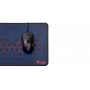 itek E1 Tappetino per mouse per gioco da computer Nero, Rosso