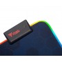 itek E1 Tappetino per mouse per gioco da computer Nero, Rosso