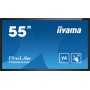 iiyama T5562AS-B1 visualizzatore di messaggi Pannello piatto interattivo 138,7 cm (54.6") VA 500 cd/m² 4K Ultra HD Nero Touch s