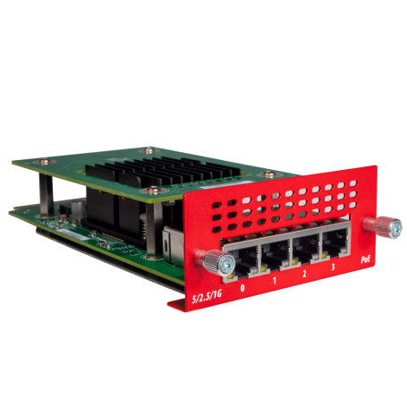 WATCHGUARD FIREBOX M 3RD GEN MULTISPEED POE+ MODUL