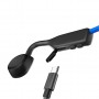 SHOKZ OpenMove Cuffie Wireless A clip Musica e Chiamate USB tipo-C Bluetooth Blu
