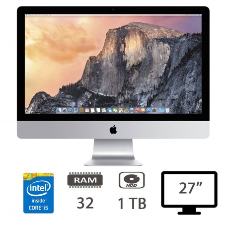IMAC 27 5K (M15)I5-4590-@3.3GHZ/32/1TB/2Y