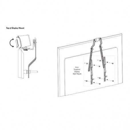 POLY X30 VESA + WALL MOUNT