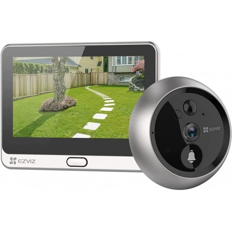 EZVIZ DP2C sistema per video-citofono 2 MP 10,9 cm (4.3") Argento