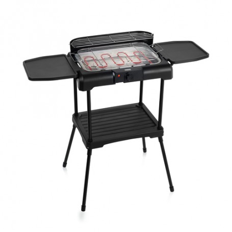 Princess 01.112250.01.001 BBQ elettrico con ripiani laterali