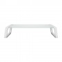 Trust 25351 Supporti a parete per TV Scrivania Trasparente, Bianco