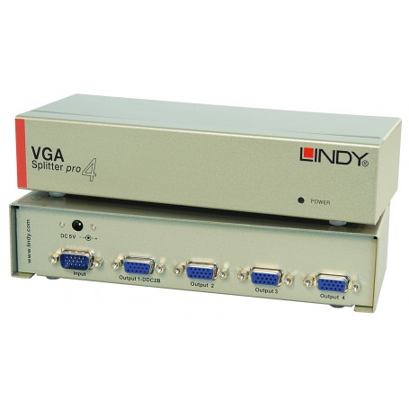 Lindy 32572 ripartitore video VGA 4x VGA