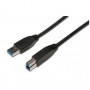 ASSMANN Electronic 1.8m USB 3.0 cavo USB USB 3.2 Gen 1 (3.1 Gen 1) 1,8 m USB A USB B Nero