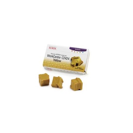 XEROX WC C2424 SOLID INK GIALLO 3PZ **