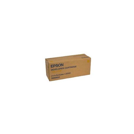 Epson S050034 Toner Amarillo para impresora Aculaser C2000 cartuccia toner 1 pz Originale Giallo