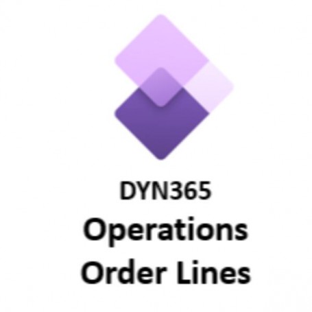 DYNAMICS 365  OPERAT   ORDER LINES