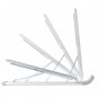 StarTech.com LAPTOP-RISER-BAR supporto per laptop Supporto per computer portatile Argento