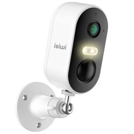 ISIWI TELECAMERA A BATTERIA WIRELESS FLAI+ 2K BULLET FISSA PER ESTERNO IR LED E SHOWCOLOR AUDIO BIDI