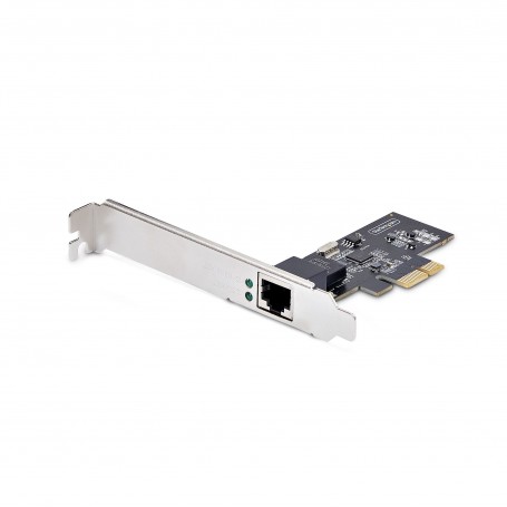 StarTech.com Scheda di Rete PCIe a 1 porta 2,5 Gbps NBASE-T, Intel&reg I225-V, NIC Ethernet MultiGigabit per computer, scheda LA