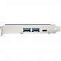 StarTech.com Scheda PCIe a 5 porte USB - Scheda PCIe USB 3.1 Gen 2 10Gbps con 1x USB-C e 2x USB-A - 1x 2 porte IDC (espansione i