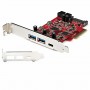 StarTech.com Scheda PCIe a 5 porte USB - Scheda PCIe USB 3.1 Gen 2 10Gbps con 1x USB-C e 2x USB-A - 1x 2 porte IDC (espansione i