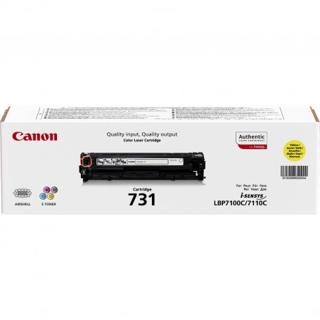 Canon 731 cartuccia toner 1 pz Originale Giallo (6269B002)